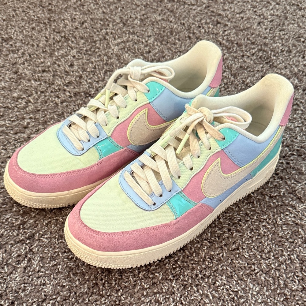 Nike Air Force 1 “Easter” Pastel Sneakers Men’s U.S. 8